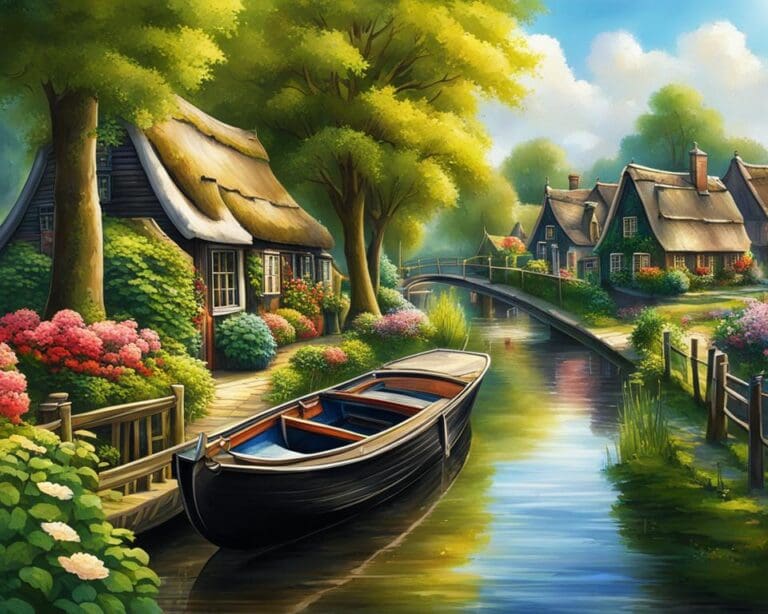 Giethoorn - Een pittoresk dorpje bekend als het 'Venetië van het