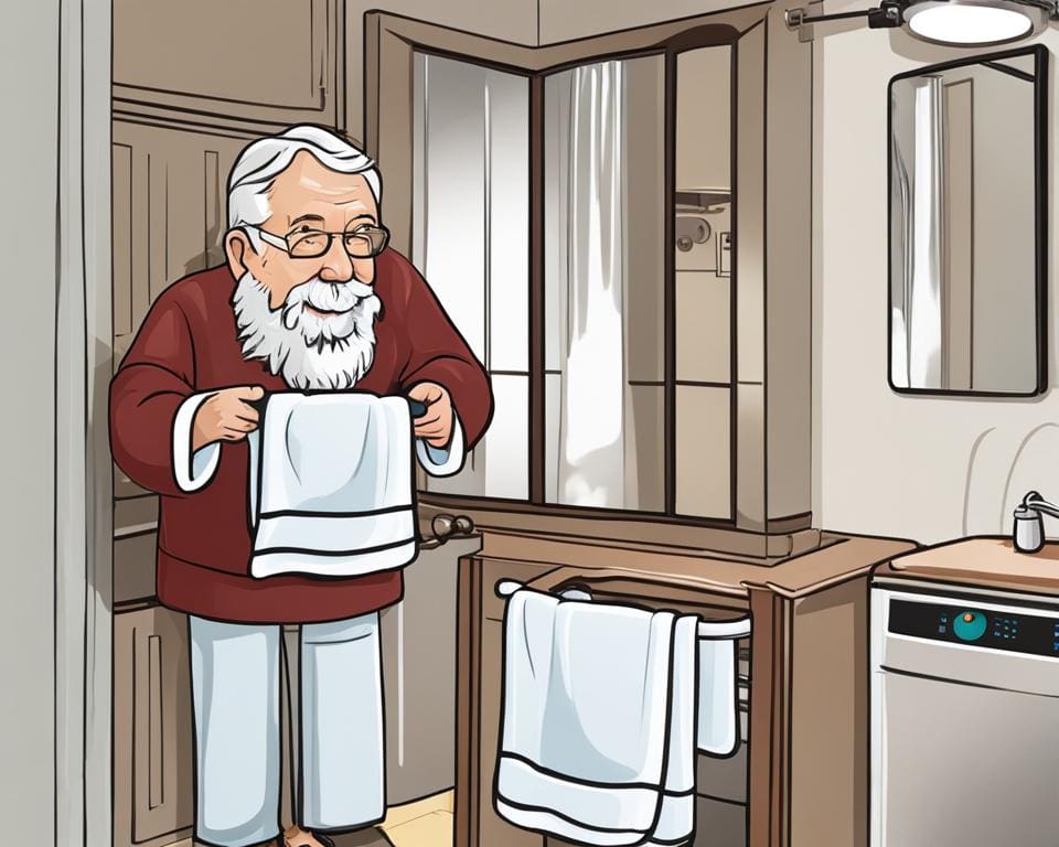 handdoekdroger voor senioren