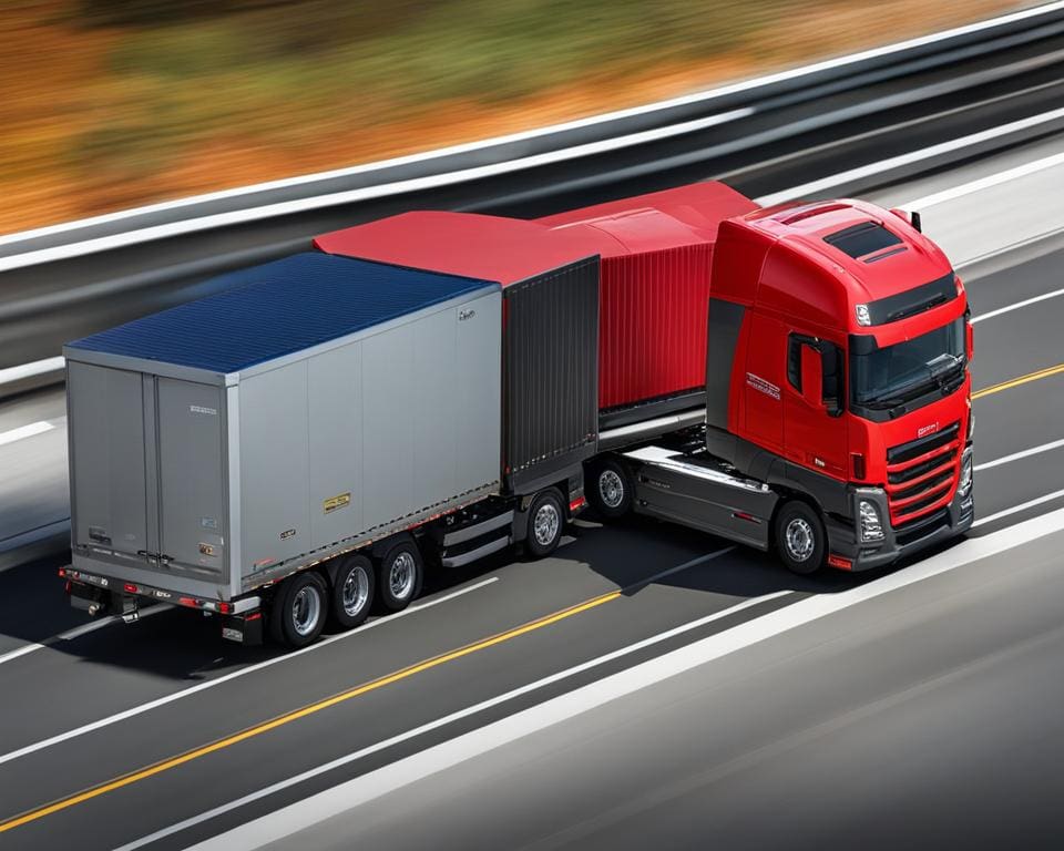 Efficiënte vrachtwagens met CMR technologieën
