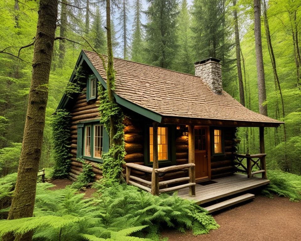 Bijzonder vakantiehuisje in het bos