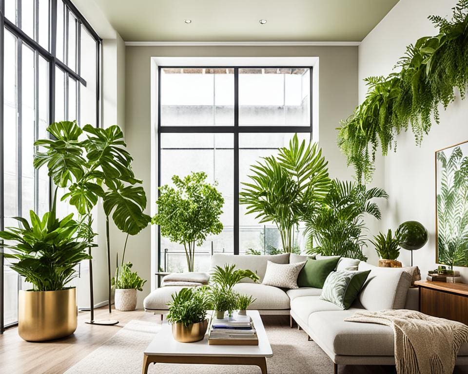 Groene interieur inspiratie