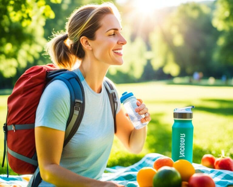 Hoe blijf je gehydrateerd gedurende de hele dag?