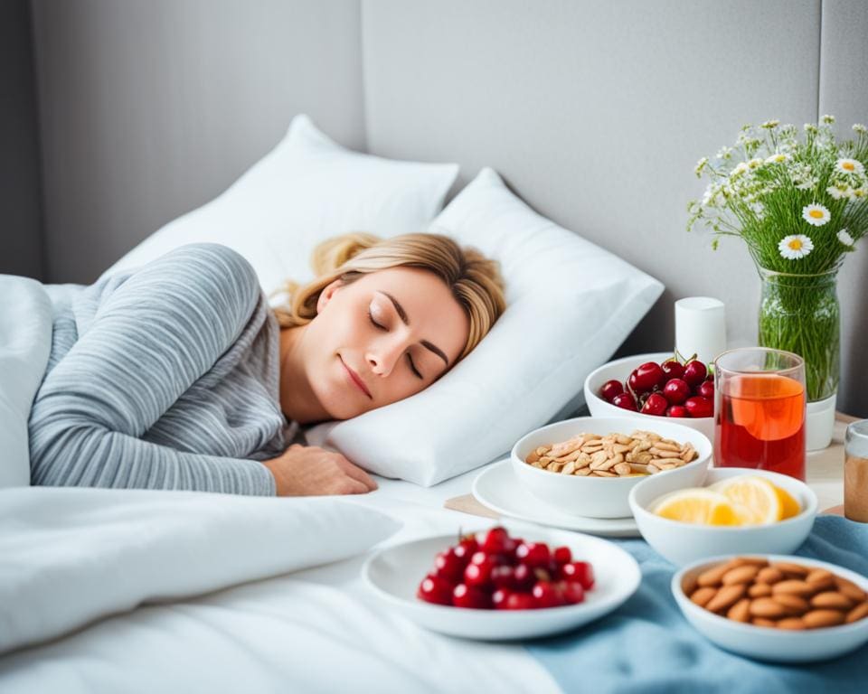 Hoe kun je je voeding aanpassen om beter te slapen?