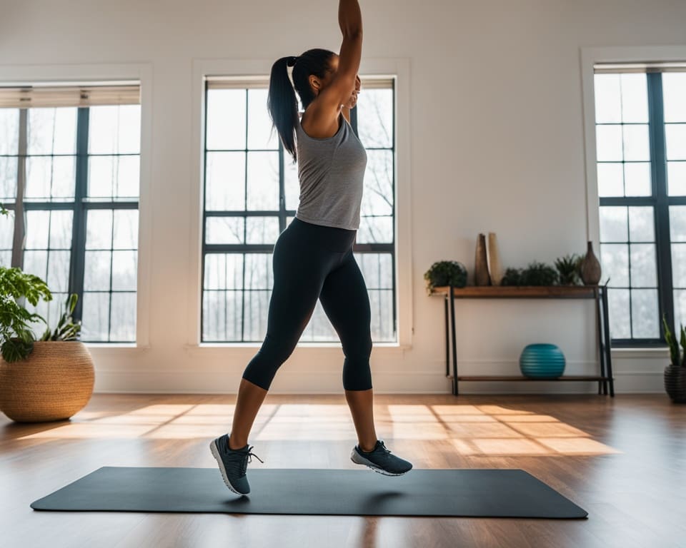 Hoe kun je thuis een effectieve cardio workout uitvoeren?