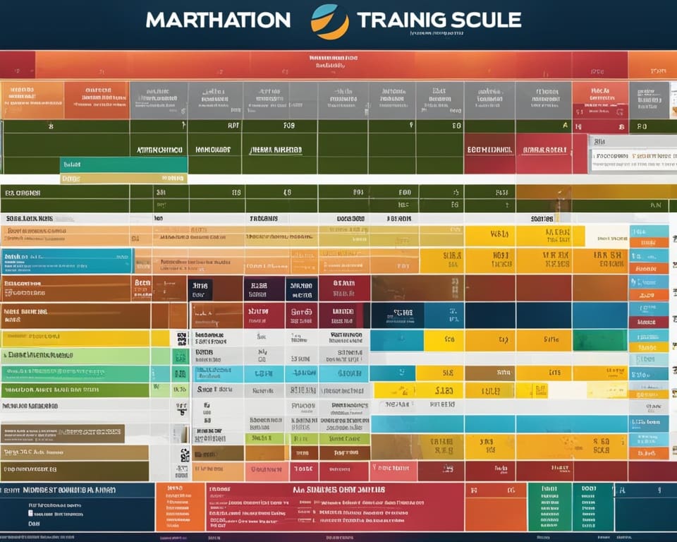 marathon voorbereidingsschema