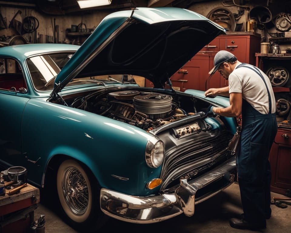 onderhoud klassieke auto