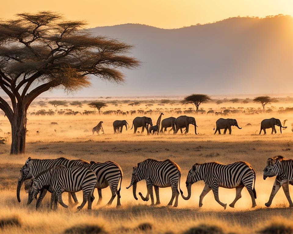 Avontuurlijke wildlife tours in Kenia