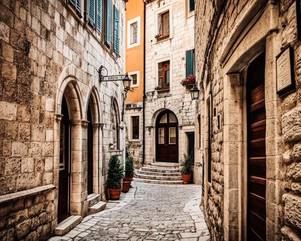 Historische Straatjes van Dubrovnik