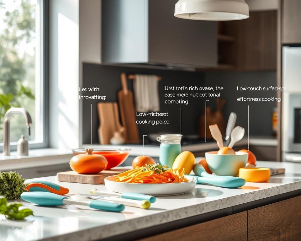 Keukenhulpen met ergonomisch design: Koken zonder belasting