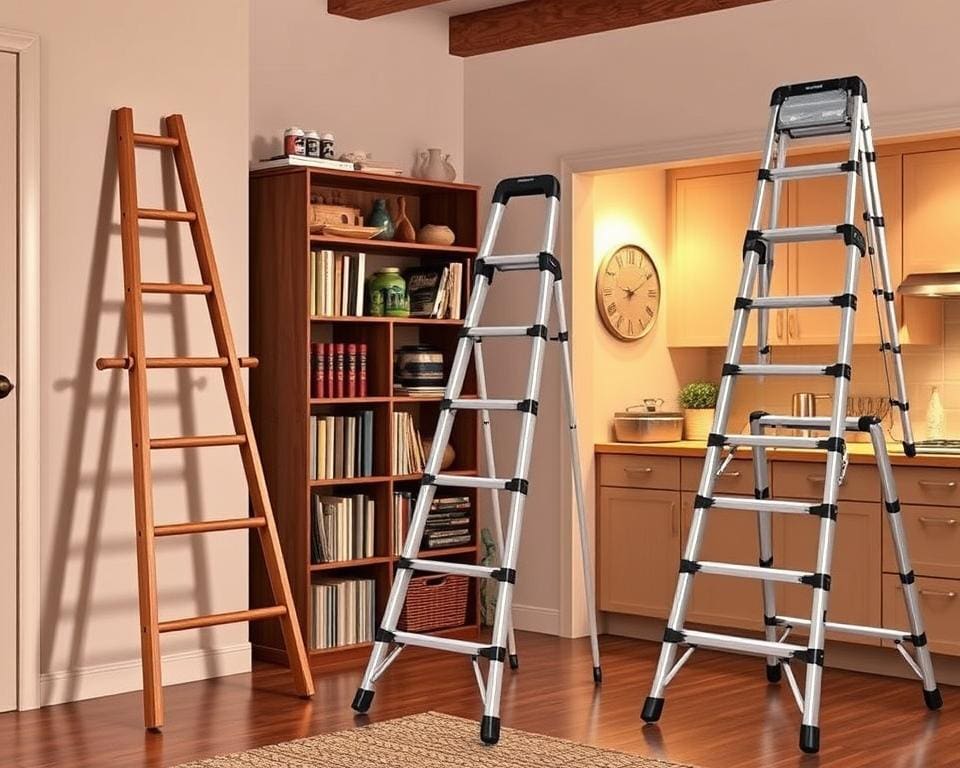 Kies de beste uitklapbare ladders voor klusjes in huis