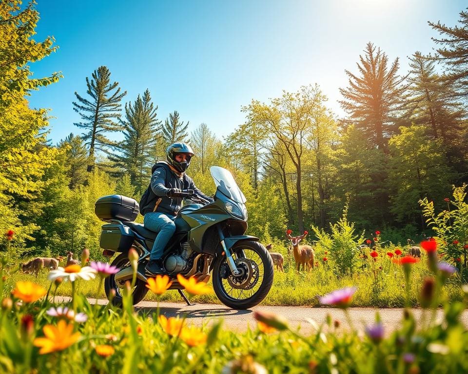 Motorfietsen en milieu: Hoe groen is je rit?