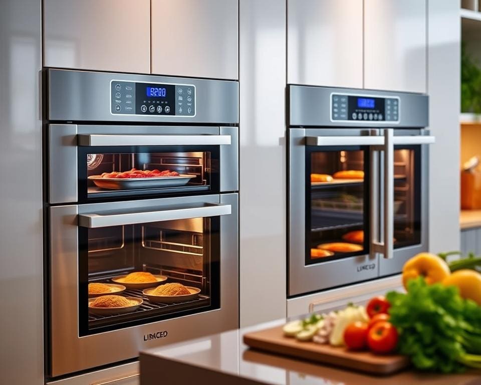 Slimme ovens met automatische kookprogramma's