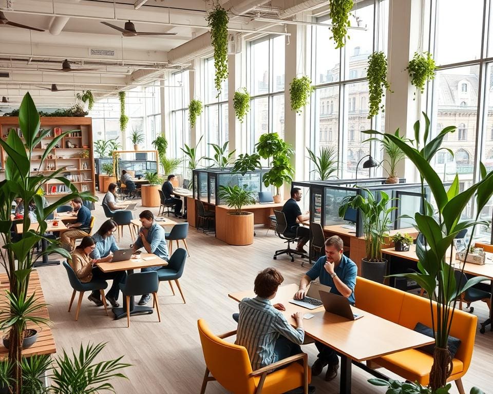 coworking spaces