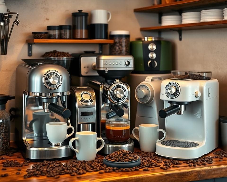 Koffiemachines voor elke koffieliefhebber