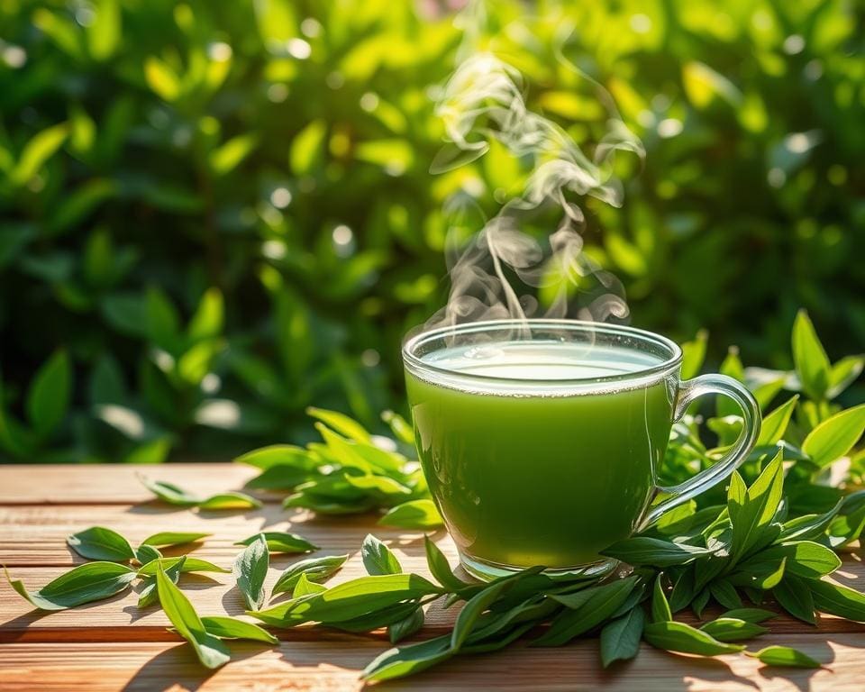 Groene thee helpt bij vermoeidheid