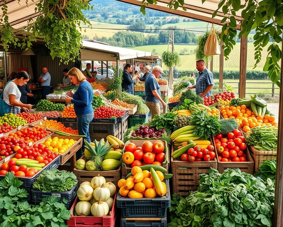 Seizoensgebonden eten en lokale voedselproductie