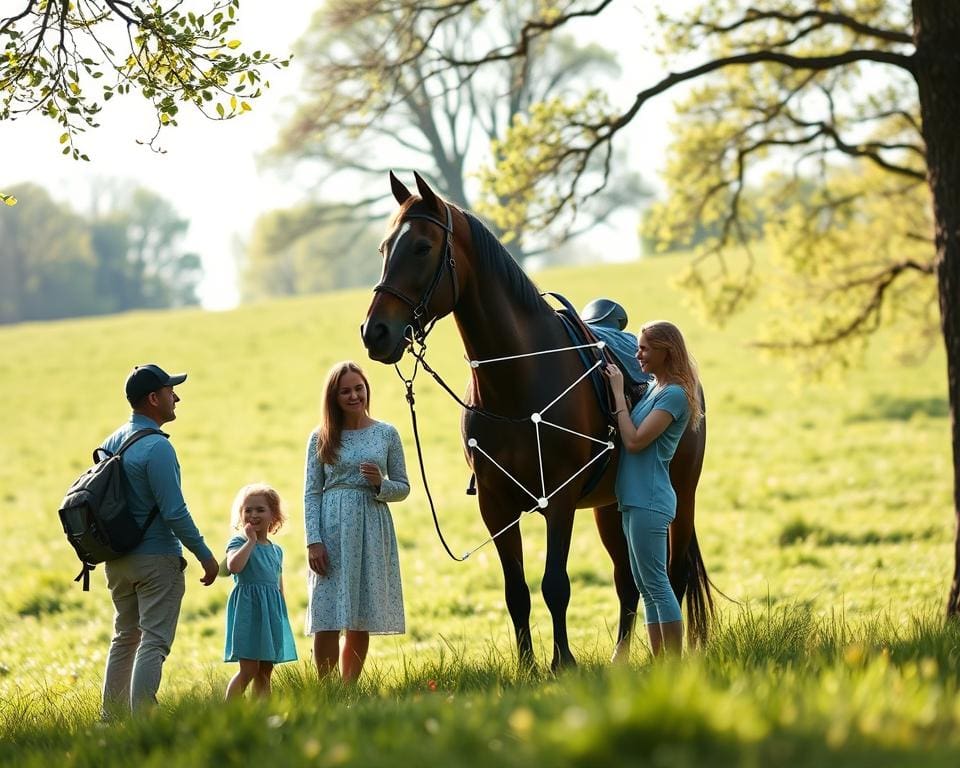 combinatie van paardencoaching en familieopstellingen