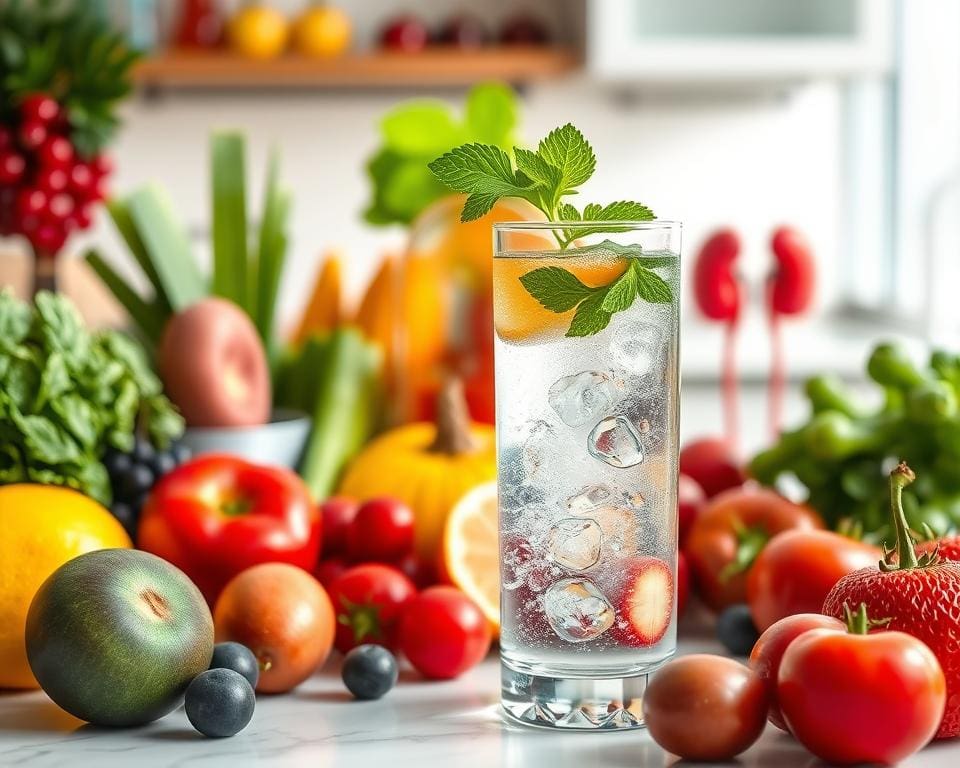 hoeveel water per dag voor gezonde nieren