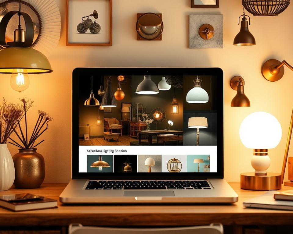 online platforms voor tweedehands verlichting