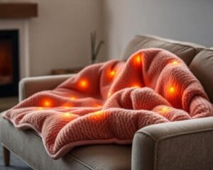 Elektrische dekens met instelbare warmte