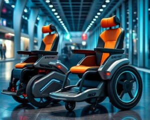 Elektrische rolstoelen met geavanceerde functies
