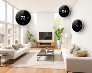 Slimme thermostaten met zoneregeling