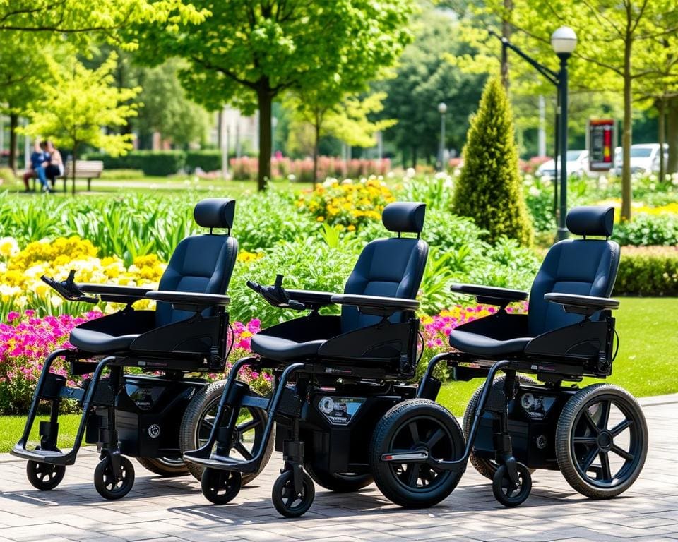 elektrische rolstoelen met geavanceerde functies