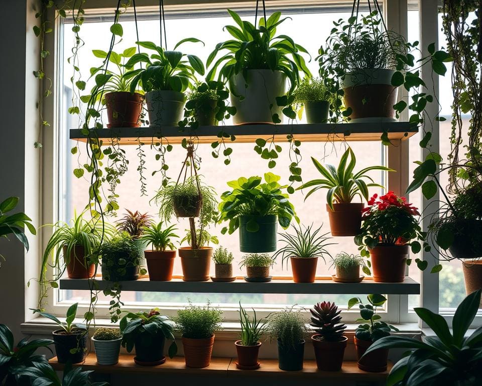 ideeën voor planten op hoogte
