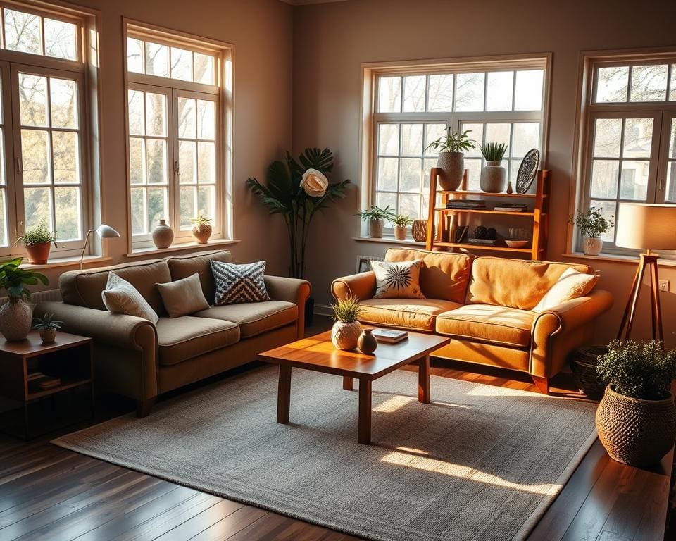 interieur met licht