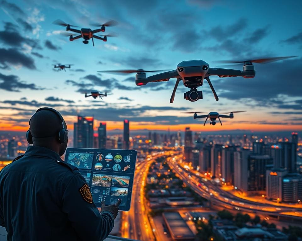 veiligheid verbeteren met drones