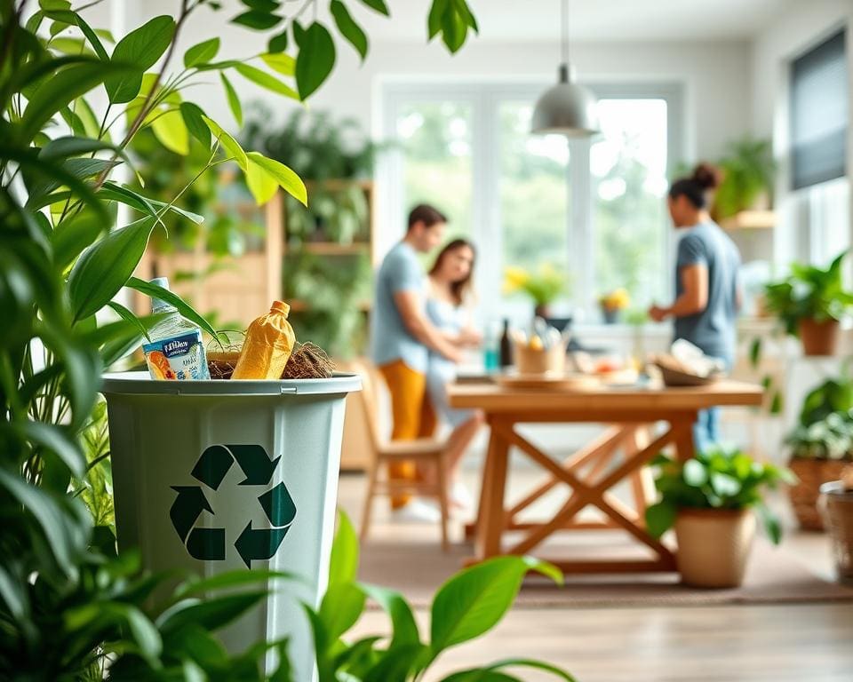 Afval verminderen door recyclen en besparen op verpakkingen