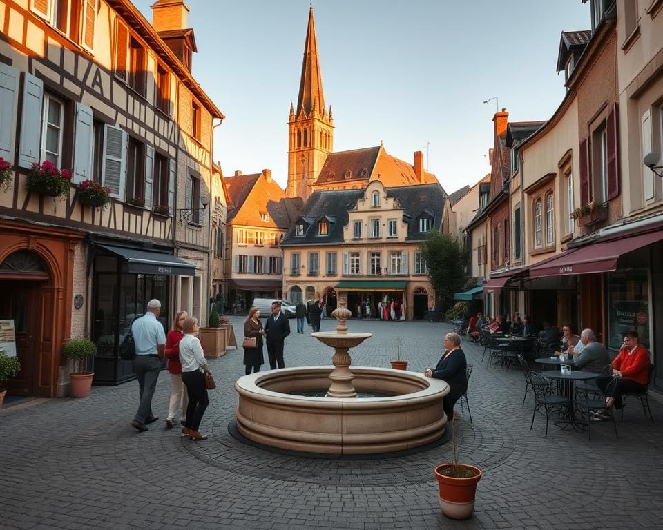 Hoe plan je herinrichting van een Frans dorpscentrum?