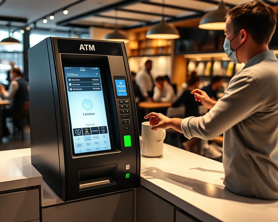 Hoe snel leert personeel omgaan met een pinautomaat?