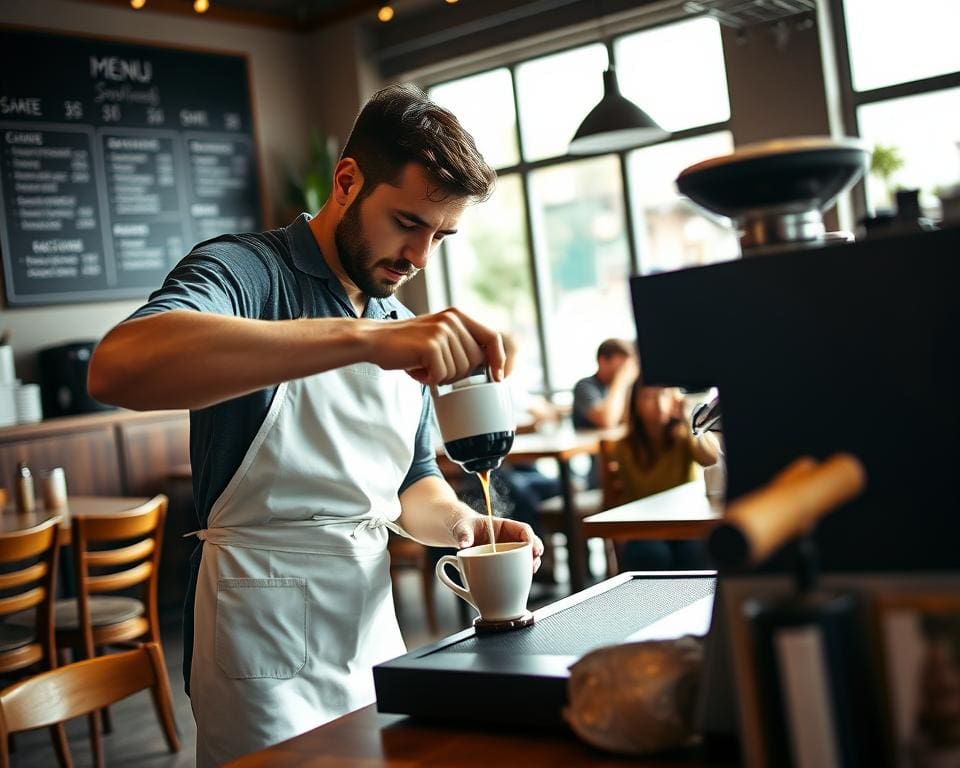 Hoe ziet de werkdag van een barista eruit?