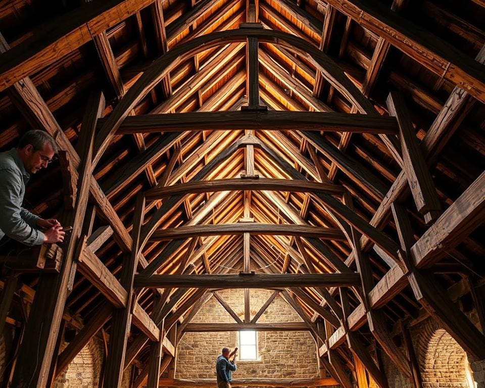 Wat vraagt restauratie van houten kapconstructies?