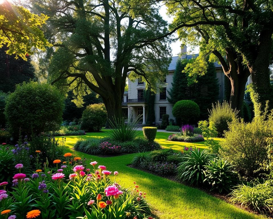 Wat zijn richtlijnen voor het beplanten van erfgoedzones?