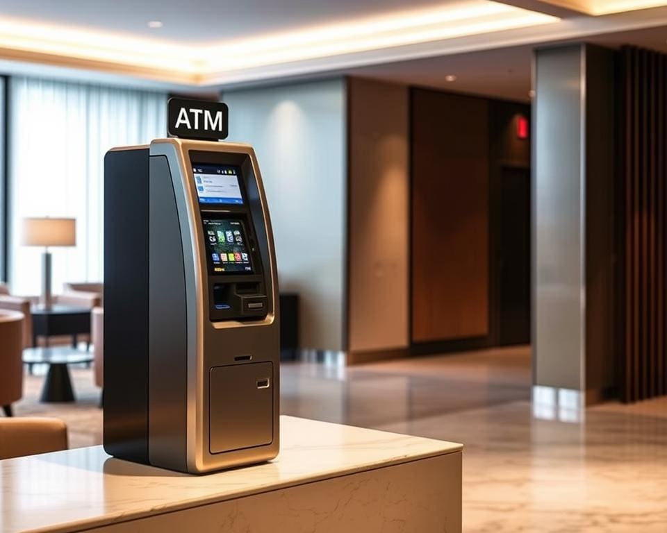 draadloze pinautomaat