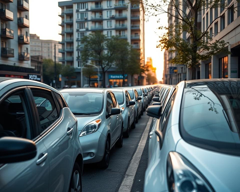 elektrische deelauto's in de buurt