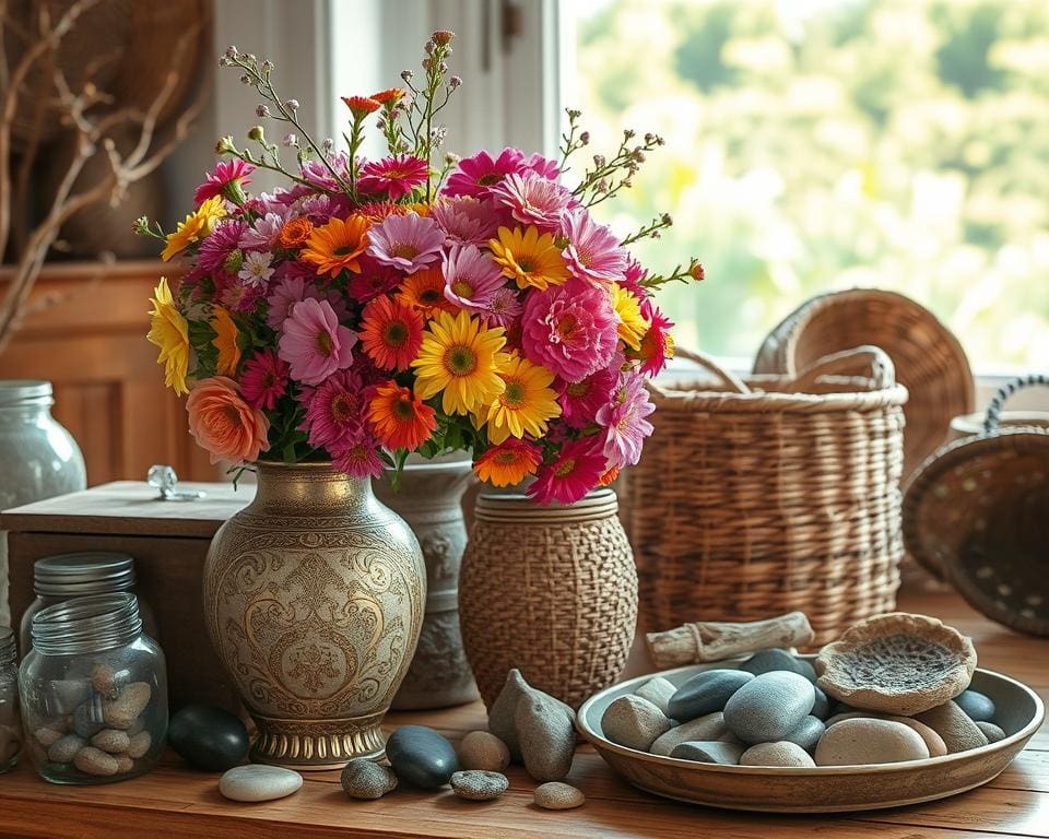herbruikbare decoratieve items