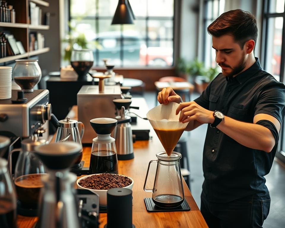 kwaliteit van ingrediënten koffiezetmethodes