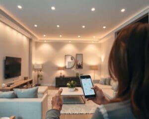 Hoe stel je lichtscènes in met een smart app?