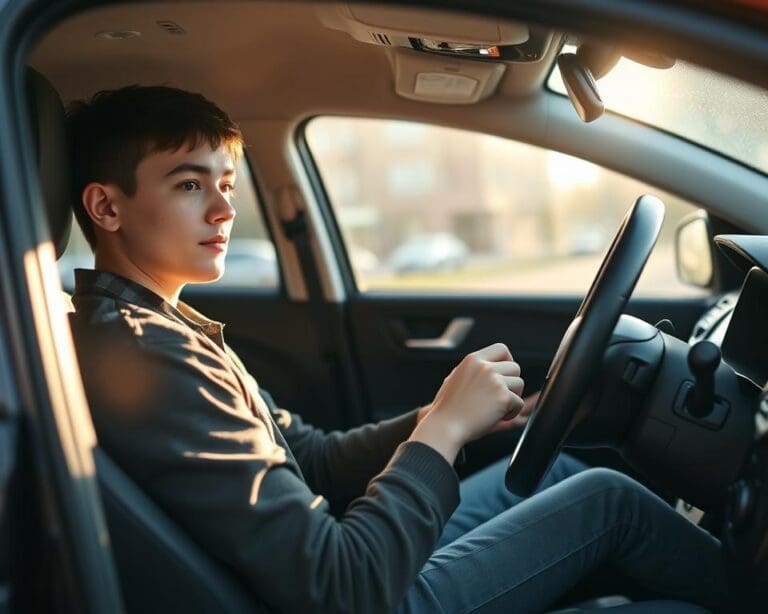 Wat leer je tijdens de eerste autorijles?