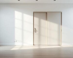 Een schuifdeur die ruimtebesparend en stijlvol is