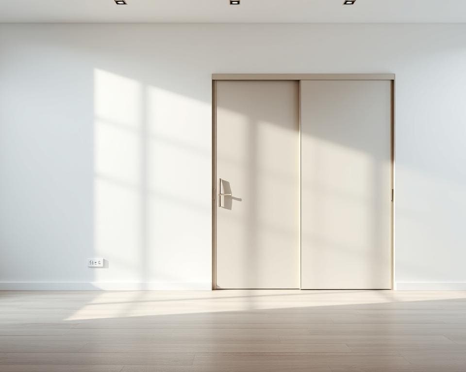 Een schuifdeur die ruimtebesparend en stijlvol is