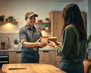 Hoe werkt het laten bezorgen van sushi aan huis?