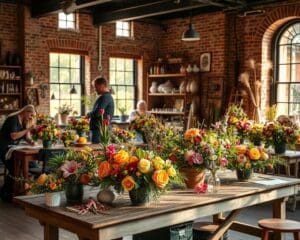 Workshops bloemschikken voor creativiteit