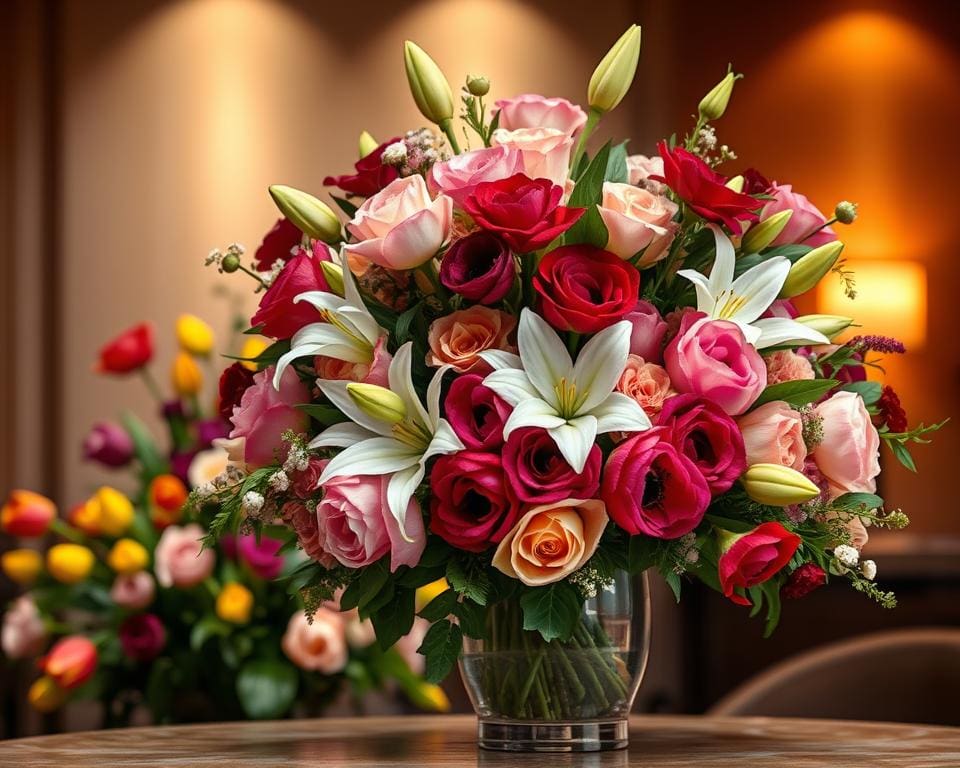 luxe bloemen arrangementen