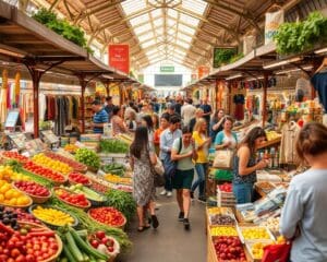 Waar vind je food markets die ook lifestyle bieden?