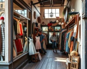 Waar vind je unieke tweedehands boetieks?