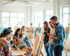 Waarom kiezen steeds meer teams voor een verfworkshop?